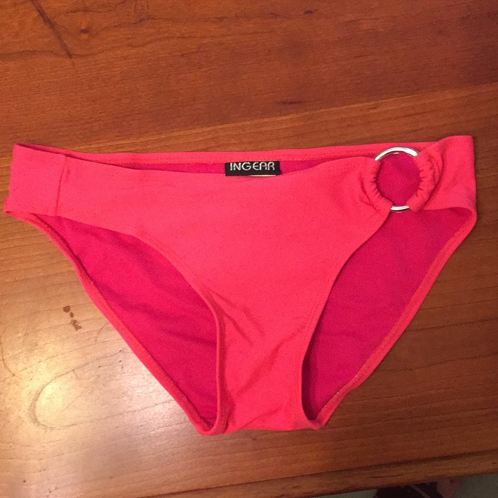 Pink bikini bottom